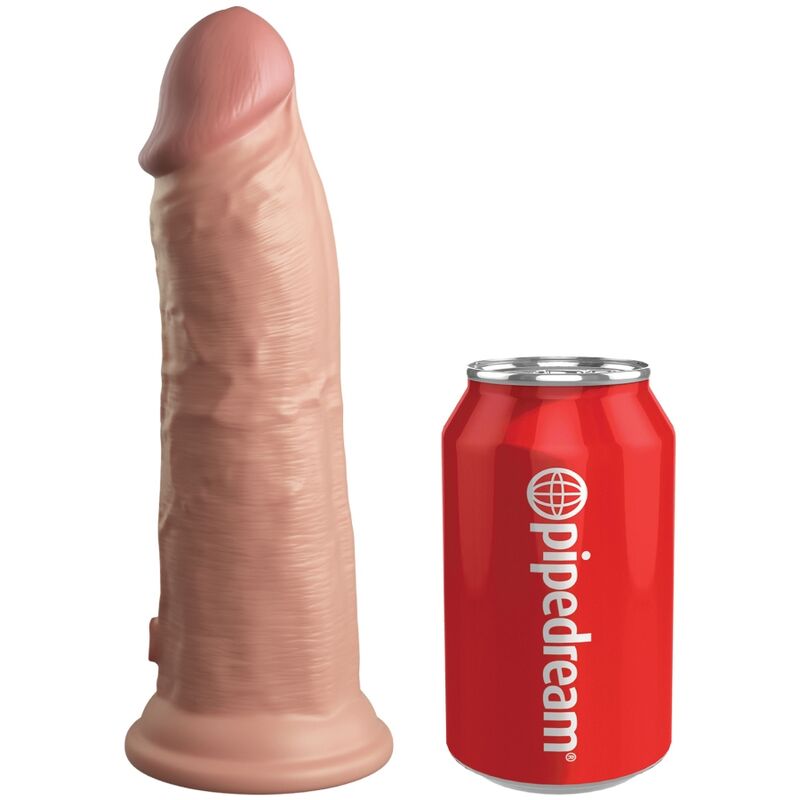 KING COCK ELITE REALISTIC DILDO VIBRATING SILICONE 203 CM