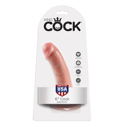 KING COCK 6 DILDO FLESH 152 CM