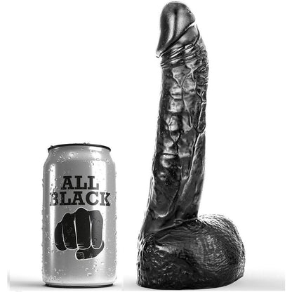 ALL BLACK FISTING DILDO 20 CM