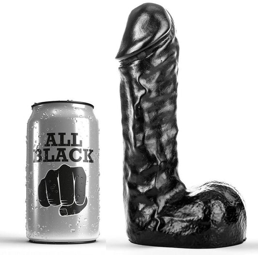 ALL BLACK DONG 19 CM