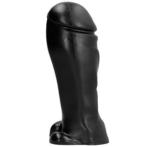 ALL BLACK DONG 22 CM BROAD TOE