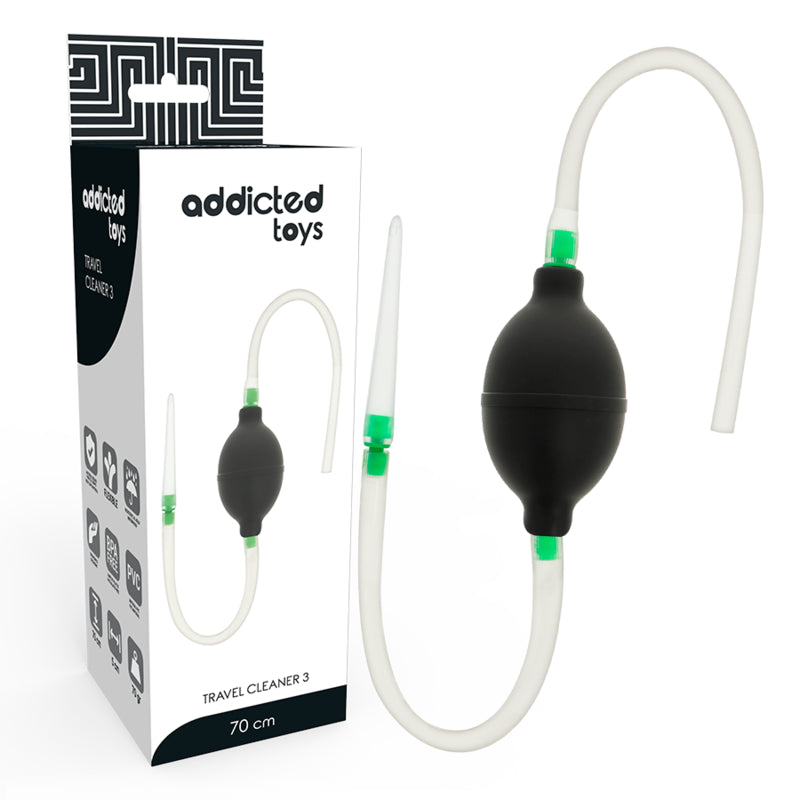 ADDICTED TOYS BLACK ENEMA SET