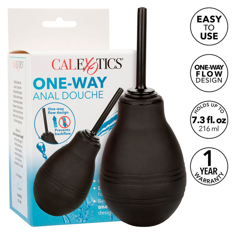 CALEXOTICS ONE WAY ANAL DOUCHE BLACK