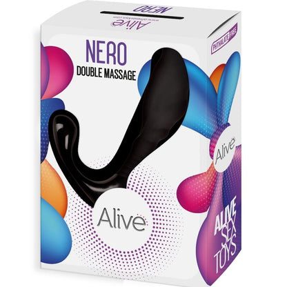 ALIVE NERO DOUBLE MASSAGER ANAL PROSTATIC