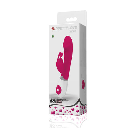 PRETTY LOVE FLIRTATION VIBRATOR WITH RABBIT GENE