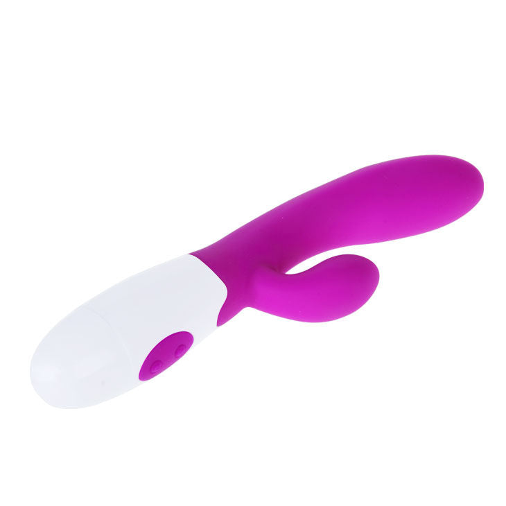 PRETTY LOVE FLIRTATION ALVIS VIBRATOR WITH CLITORIS STIMULATOR