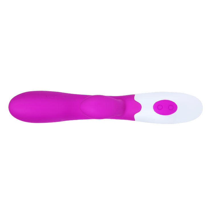 PRETTY LOVE FLIRTATION ALVIS VIBRATOR WITH CLITORIS STIMULATOR