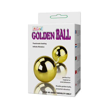 BAILE GOLDEN CHINESE BALLS VIBRATOR