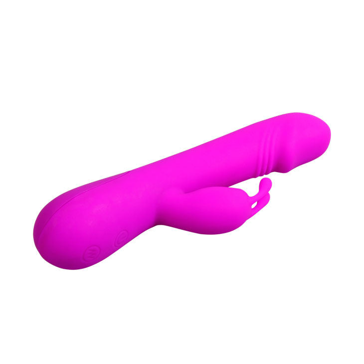 PRETTY LOVE FLIRTATION VIBRATOR WITH RABBIT CLEMENT