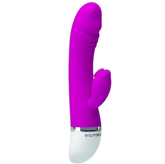 PRETTY LOVE FLIRTATION VIBRATOR WITH RABBIT DAVID