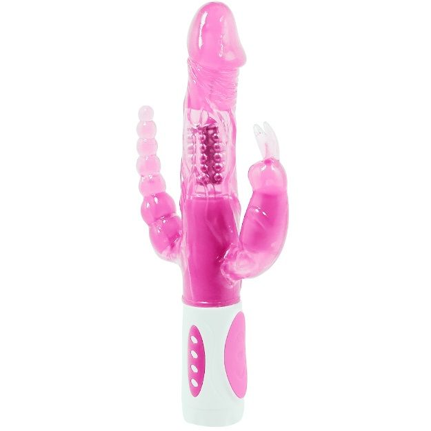 BAILE PRETTY BUNNY TRIPLE VIBRATOR ROTATOR