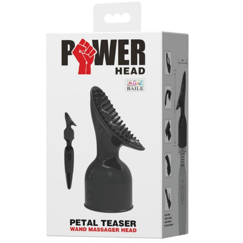 BAILE POWER HEAD INTERCHANGEABLE HEAD FOR CLITORIS STIMULATION MASSAGER