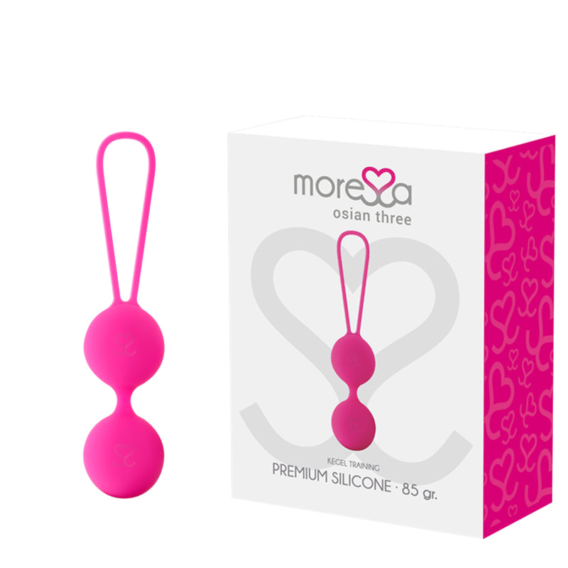 MORESSA OSIAN THREE PREMIUM SILICONE PINK