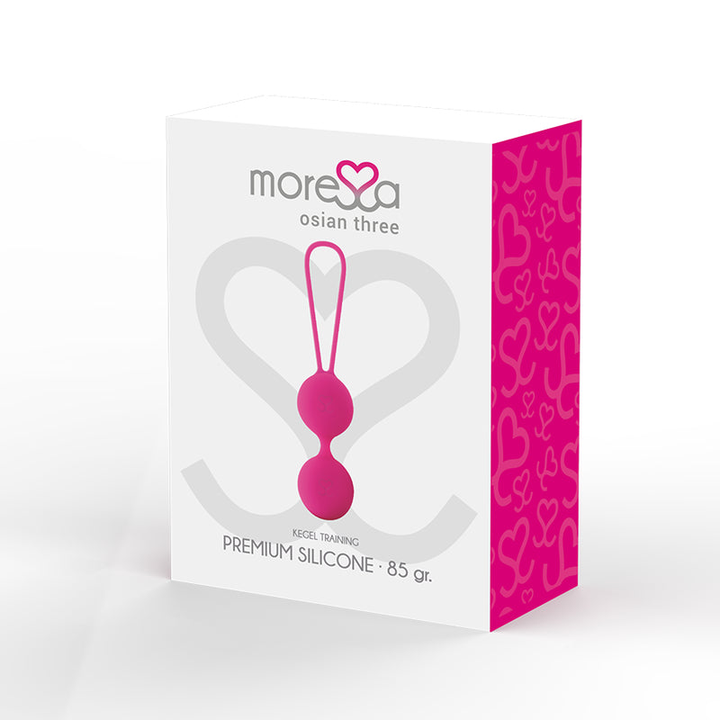 MORESSA OSIAN THREE PREMIUM SILICONE PINK