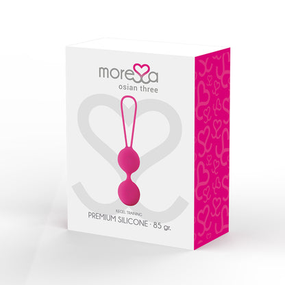 MORESSA OSIAN THREE PREMIUM SILICONE PINK