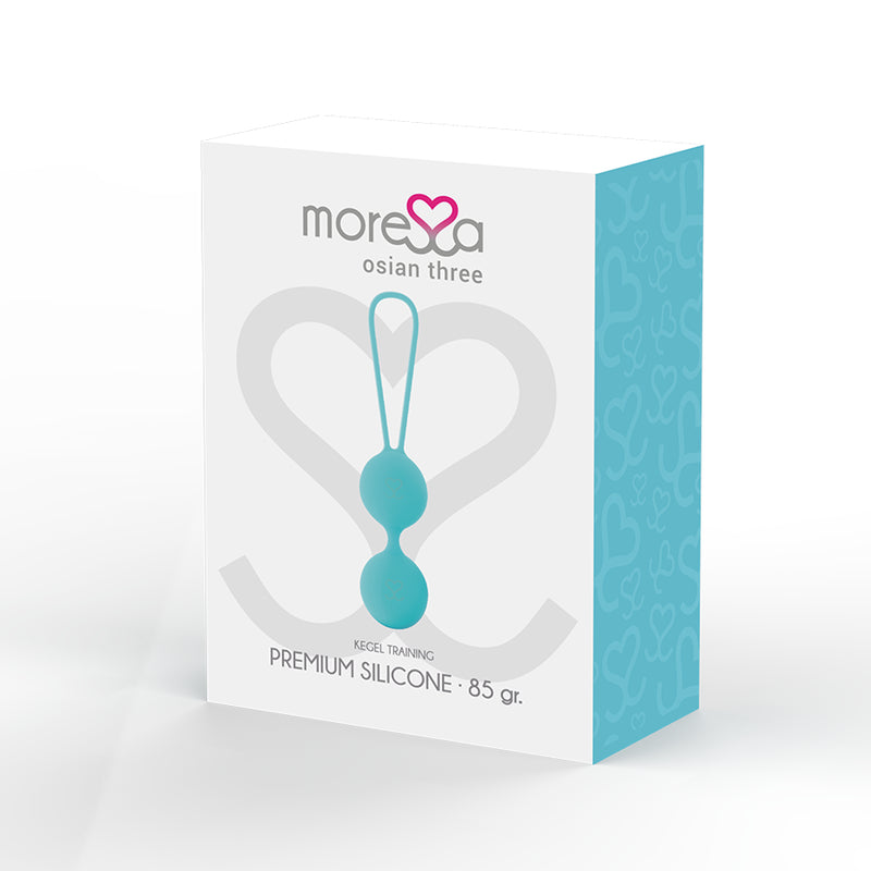 MORESSA OSIAN THREE PREMIUM TURQUOISE SILICONE