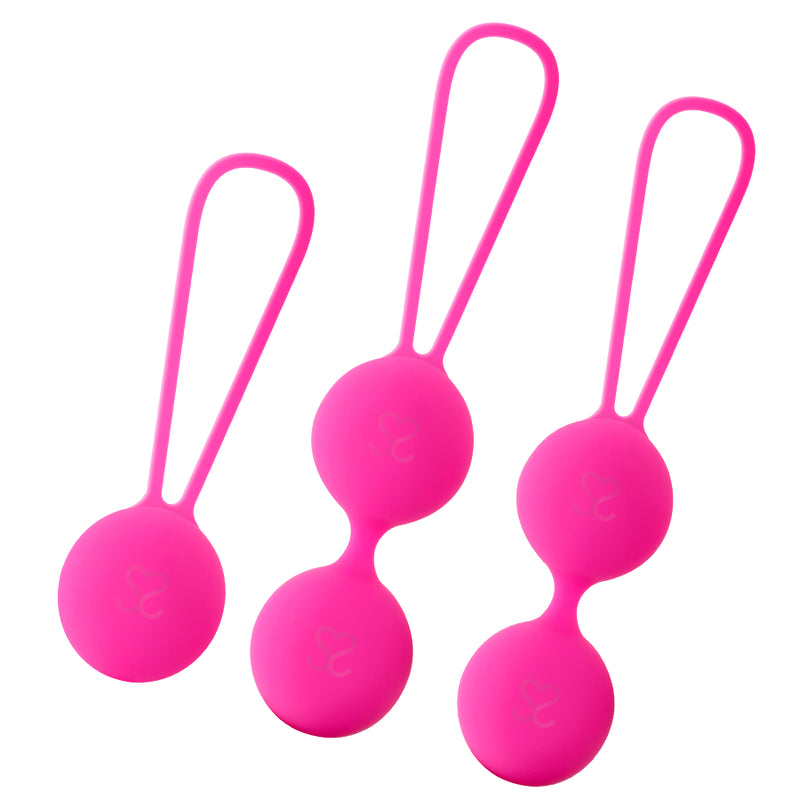 MORESSA OSIAN SET PREMIUM SILICONE PINK Osian One 51 g Osian Two 101 g Osian Three 85 g