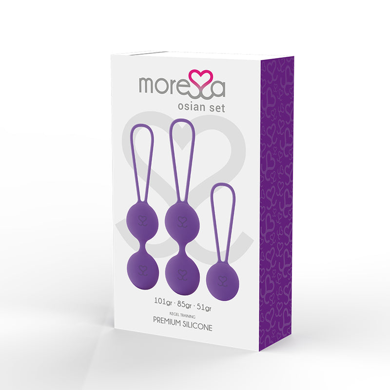 MORESSA OSIAN SET PREMIUM LILAC SILICONE