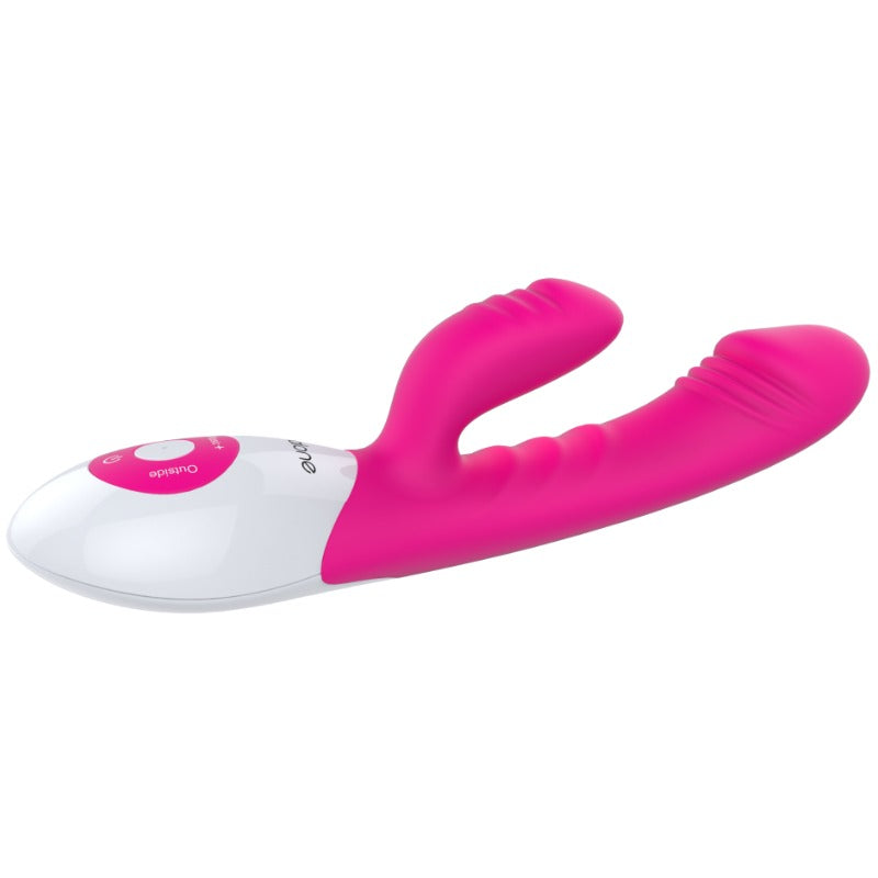 NALONE DANCER VIBRATOR WITH RABBIT AND SOUND VIBRATION