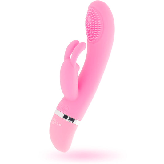 INTENSE SUSY OSCILLATING VIBRATOR SILICON RABBIT PINK