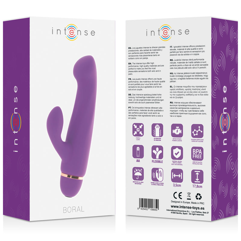 INTENSE BORAL 20 SPEEDS SILICONE LILAC