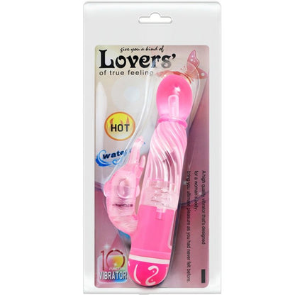 BAILE MULTISPEED VIBRATOR WITH PINK STIMULATOR