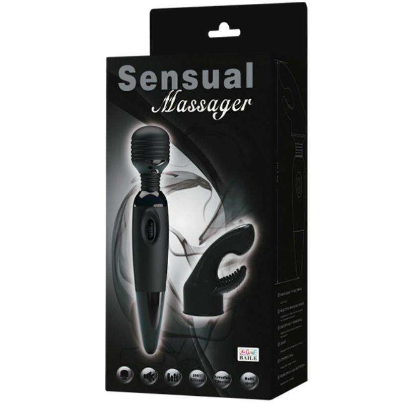 BAILE SENSUAL MASSAGER WITH INTERCHANGEABLE HEAD