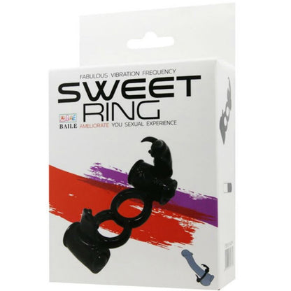 BAILE SWEET RING DOUBLE RING WITH DOUBLE RABBIT