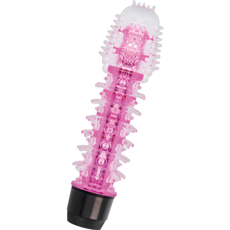 GLOSSY AXEL VIBRATOR PINK