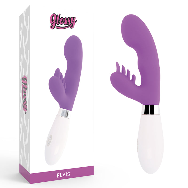 GLOSSY RABBIT ELVIS PURPLE