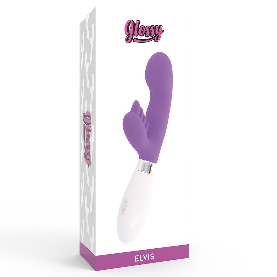 GLOSSY RABBIT ELVIS PURPLE