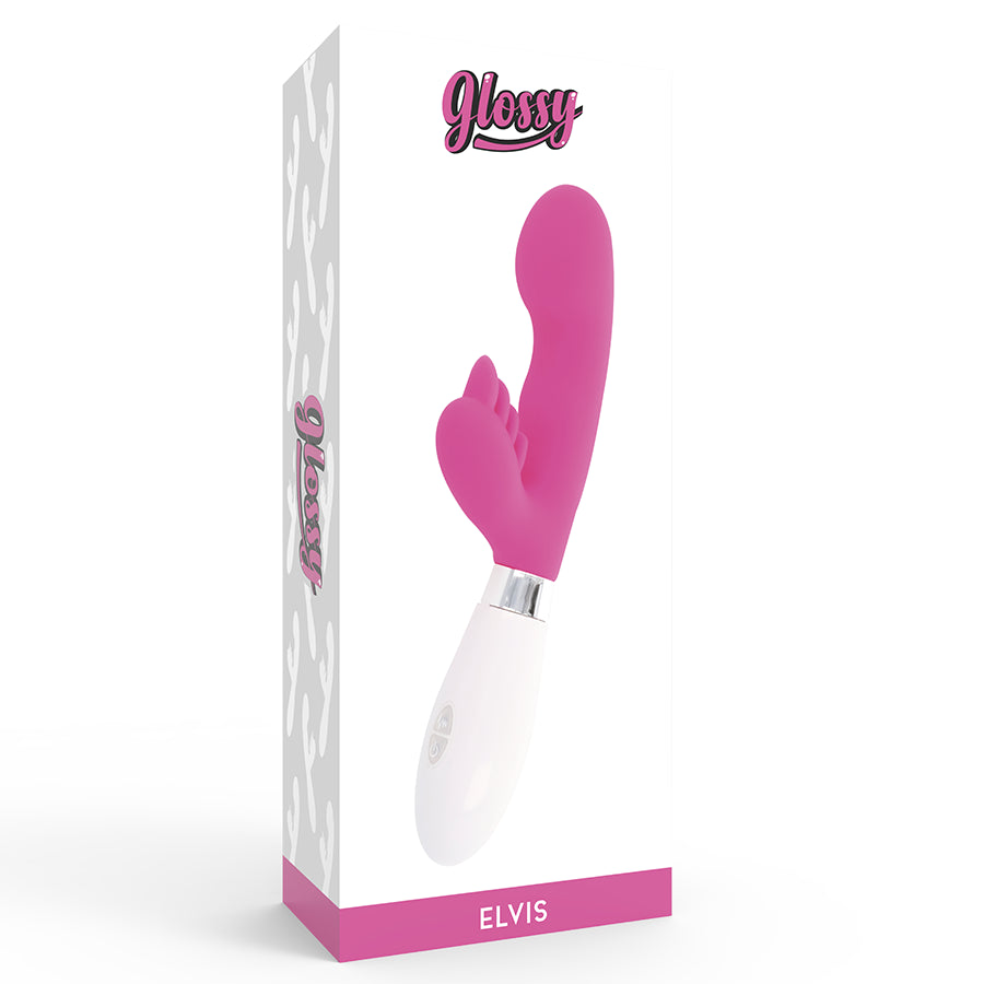 GLOSSY RABBIT ELVIS PINK