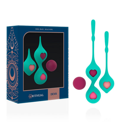 RITHUAL DEVA AQUA GREEN PELVIC TRAINING SET