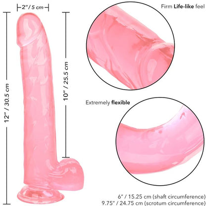 CALEXOTICS SIZE QUEEN DILDO PINK 255 CM