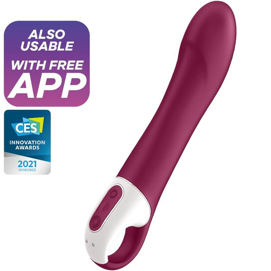 SATISFYER BIG HEAT GSPOT VIBRATOR