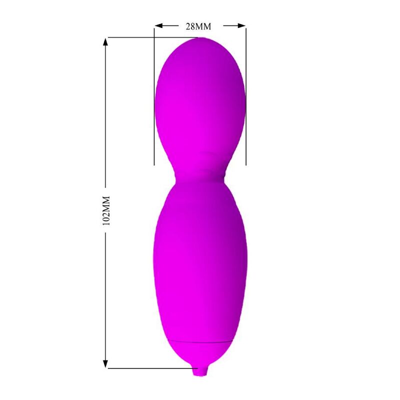 PRETTY LOVE VEGA ROTATION AND VIBRATION MASSAGER 12 FUCHSIA FUNCTIONS