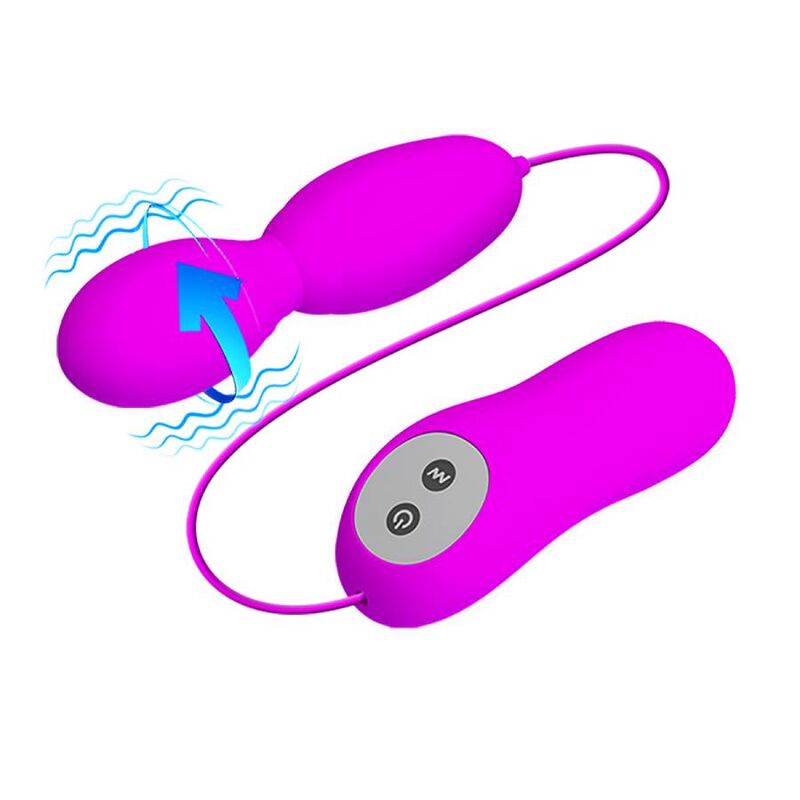 PRETTY LOVE VEGA ROTATION AND VIBRATION MASSAGER 12 FUCHSIA FUNCTIONS