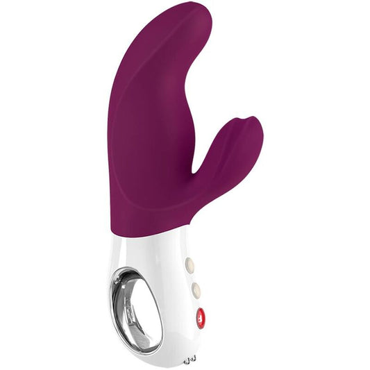 FUN FACTORY MISS BI DUAL VIBRATOR GRAPE WHITE