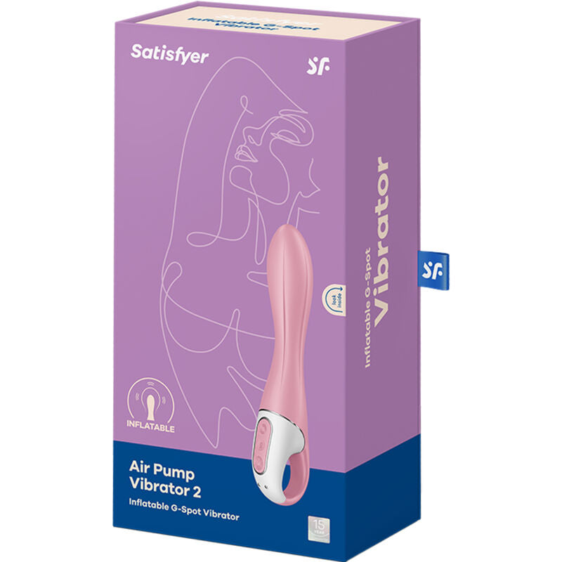 SATISFYER AIR PUMP VIBRATOR 2 PINK