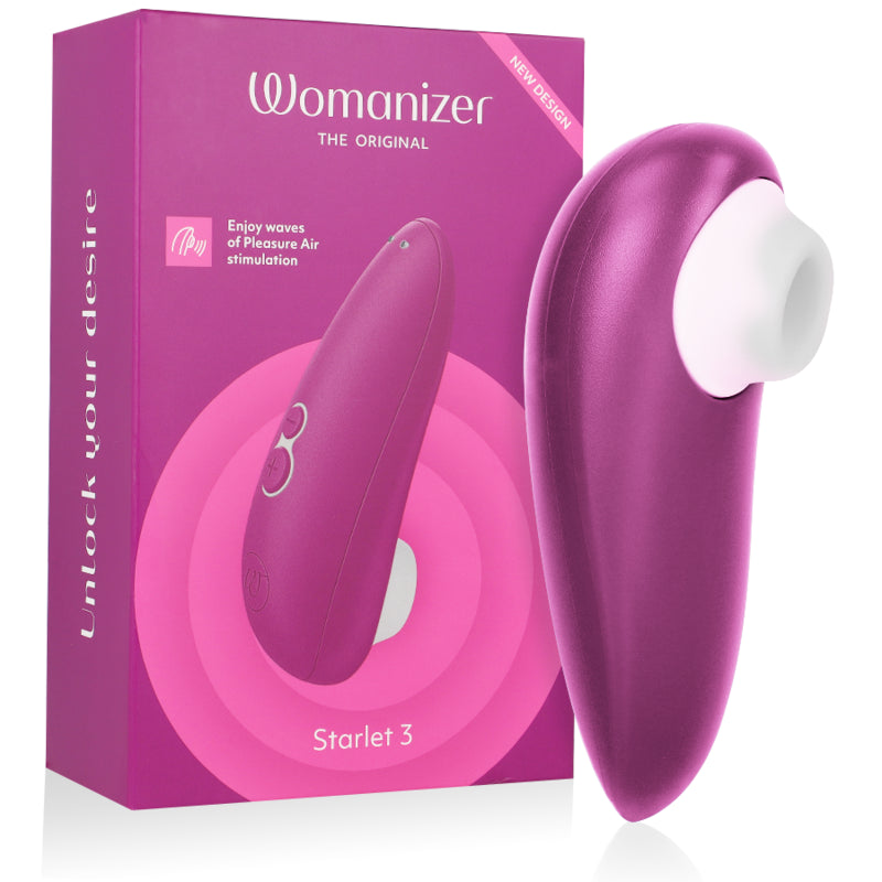 WOMANIZER STARLET 3 CLITORAL STIMULATOR VIOLET