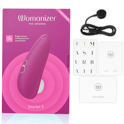 WOMANIZER STARLET 3 CLITORAL STIMULATOR VIOLET