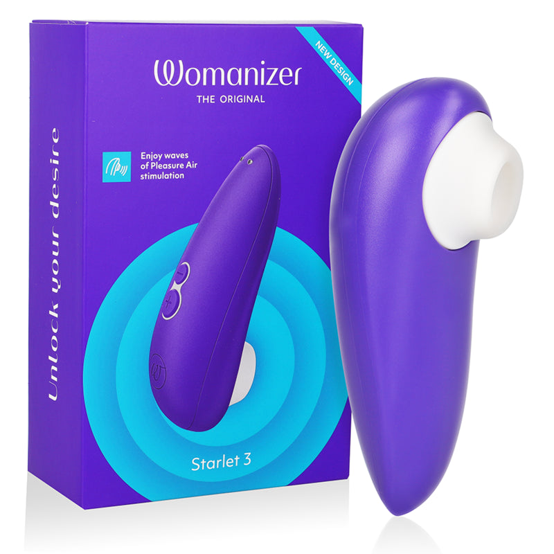 WOMANIZER STARLET 3 CLITORAL STIMULATOR INDIGO