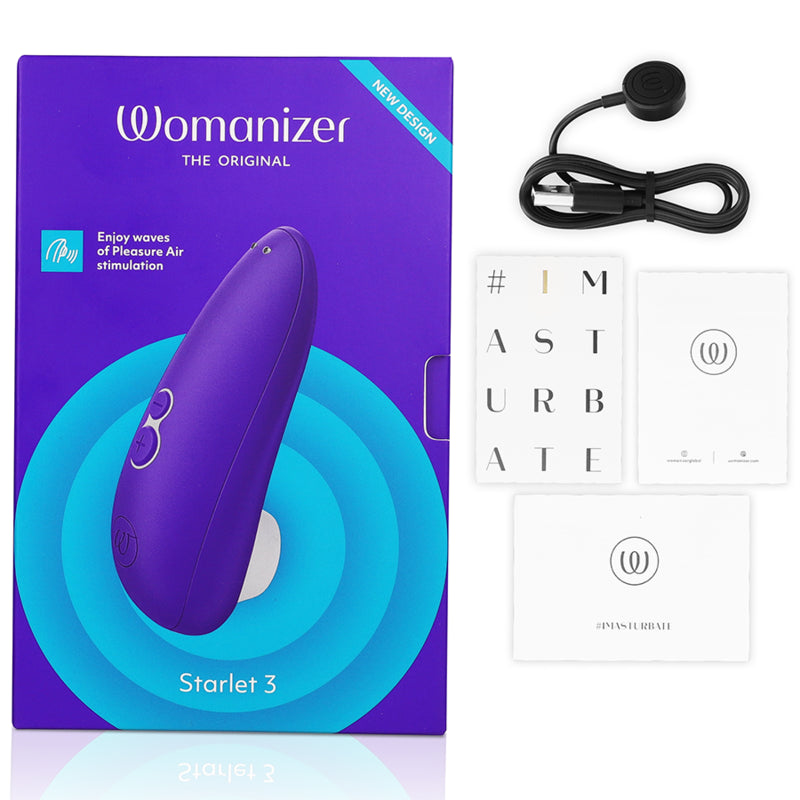 WOMANIZER STARLET 3 CLITORAL STIMULATOR INDIGO