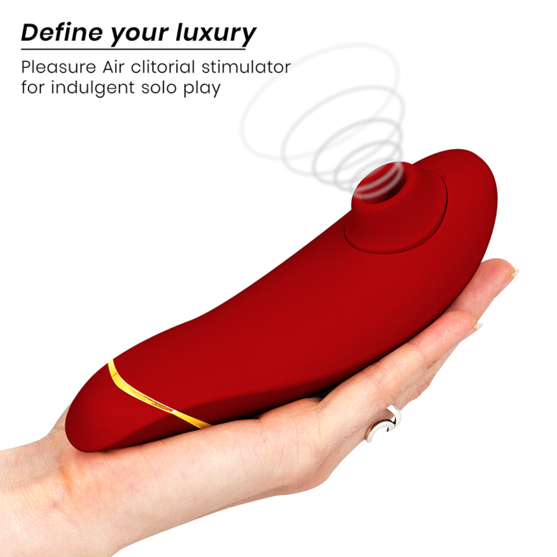 WOMANIZER PREMIUM 2 CLITORAL STIMULATOR BORDEAUX