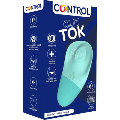 CONTROL CLIT TOK RECHARGEABLE CLITORIS STIMULATOR TONGUE