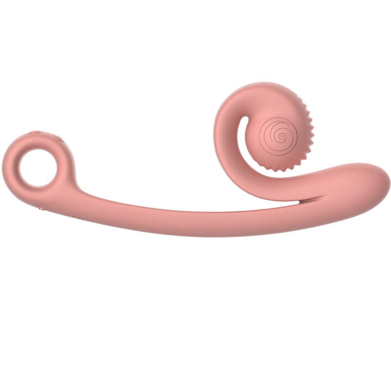 SNAIL VIBE CURVE VIBRATOR PEACH