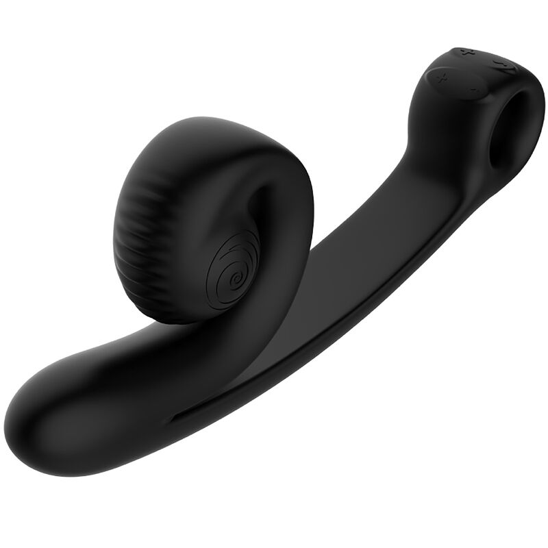 SNAIL VIBE CURVE VIBRATOR BLACK