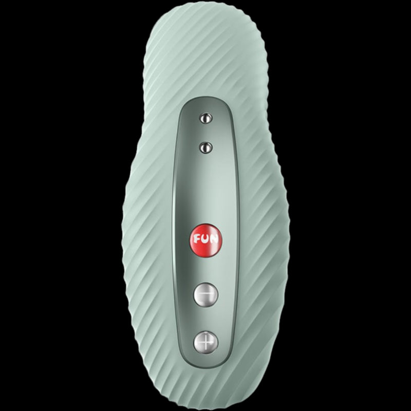 FUN FACTORY LAYA III RECHARGEABLE LAY ON VIBRATOR SAGE GREEN