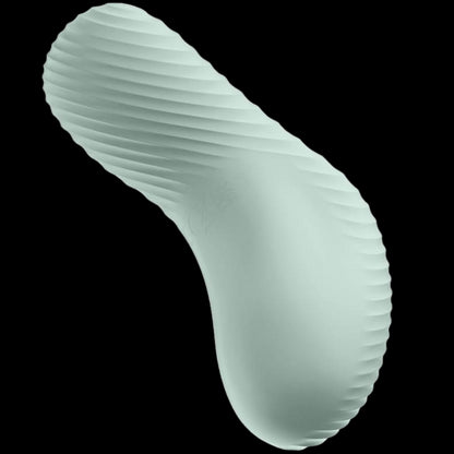 FUN FACTORY LAYA III RECHARGEABLE LAY ON VIBRATOR SAGE GREEN