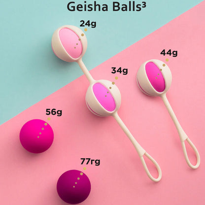 G VIBE SET 5 GEISHA BALLS3 PINK